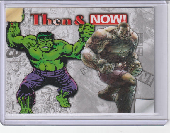 2014 Marvel Now Then & Now Insert card TN-LY Hulk