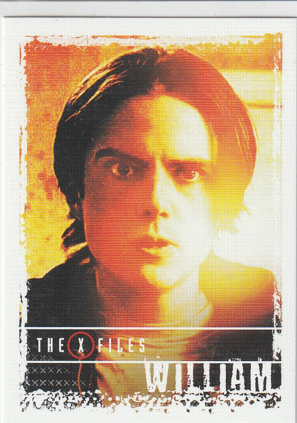 X-Files Seasons 10 & 11 Stars of The X-Files card S8 Miles Robbins as William