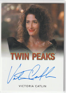 Twin Peaks Archives Victoria Catlin as Blackie O’Reilly Classic Autograph card