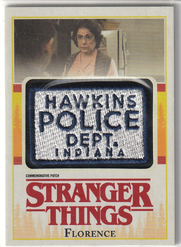 Stranger Things Season 1 Florence Commemorative Patch card P-FL