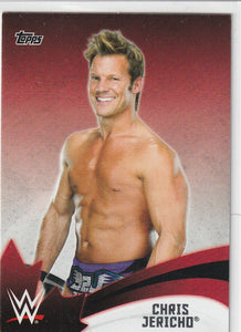 2015 Topps WWE Superstars Of Canada card #1 of 10 Chris Jericho
