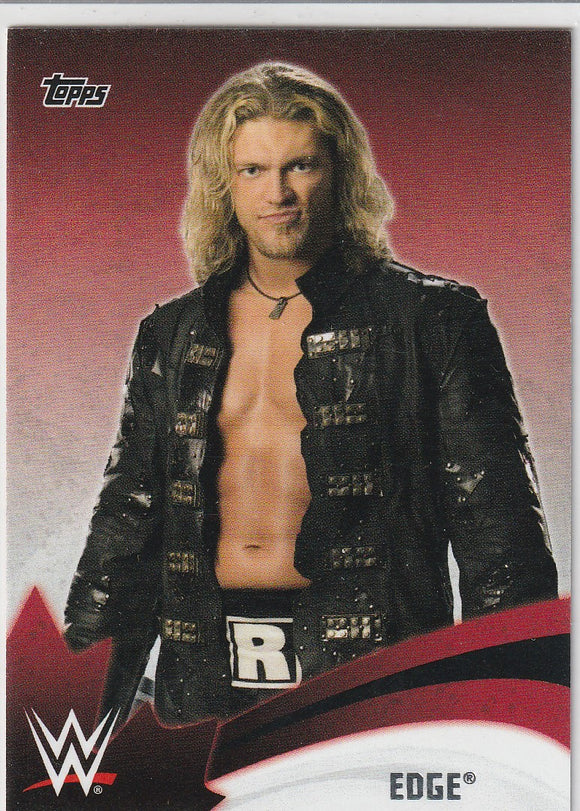 2015 Topps WWE Superstars Of Canada card #3 of 10 Edge