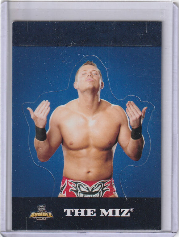 2010 Topps WWE Rumble Packs The Miz Pop-Up card #8 of 9