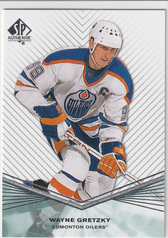 Wayne Gretzky 2011-12 SP Authentic card #57