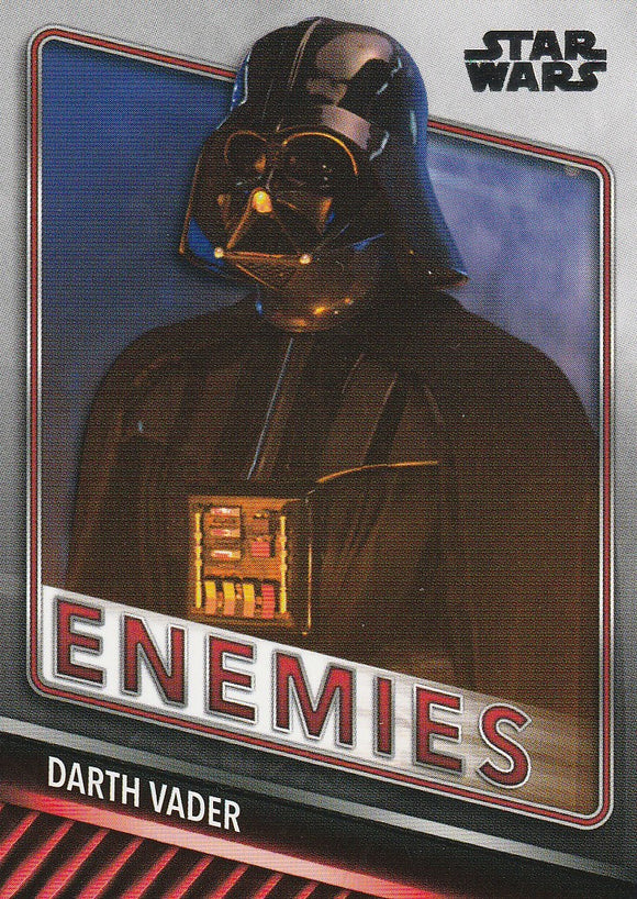 Topps Star Wars Skywalker Saga Enemies card E-3 Darth Vader
