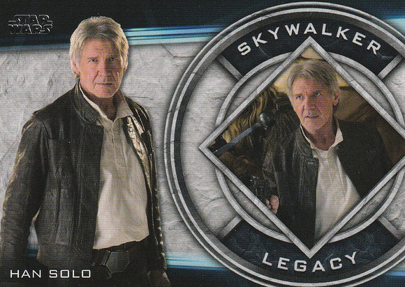 Topps Star Wars Skywalker Saga Skywalker Legacy card FT-9 Han Solo