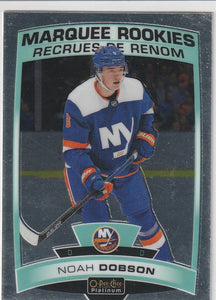 Noah Dobson 2019-20 O-Pee-Chee Platinum Rookie card #165