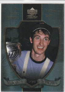 Wayne Gretzky 1999-00 Upper Deck McDonald's The Great Career card GR81-4