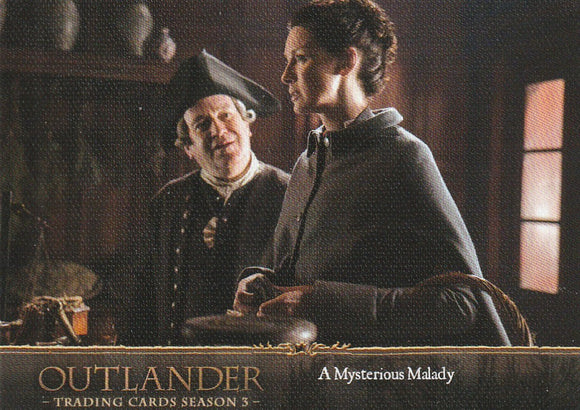 Outlander Season 3 card #39 A Mysterious Malady Canvas Parallel