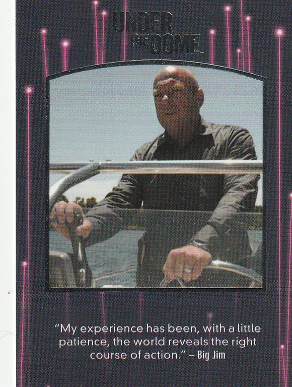 Under The Dome Season 1 Quotable Under The Dome card Q12