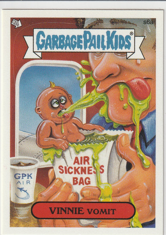 2005 Garbage Pail Kids All New Series 4 Scratch 'N Stink s6a Vinnie Vomit
