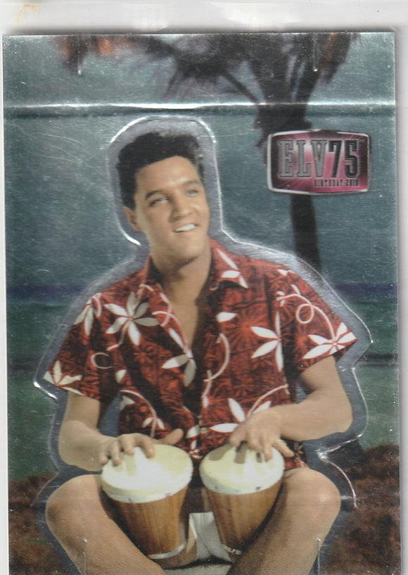 Elvis Milestones The King of Hollywood Pop-Ups card PU 4/6 Blue Hawaii