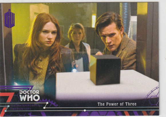 Doctor Who Extraterrestrial Encounters #88 Power of Three Purple #d 26/50