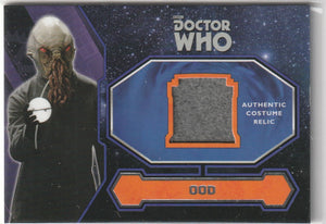 2015 Topps Doctor Who Ood Alien Costume Relic card