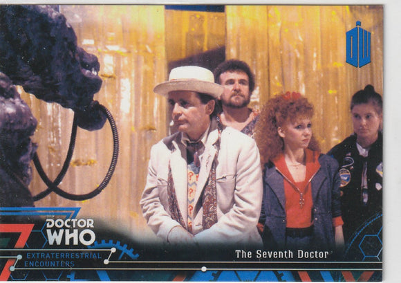 Doctor Who Extraterrestrial Encounters #7 The Seventh Doctor Blue #d 01/99