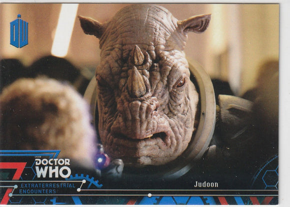 Doctor Who Extraterrestrial Encounters #34 Judoon Blue #d 25/99