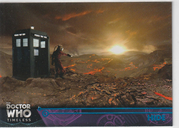Topps Doctor Who Timeless card #99 Hide Blue #d 71/99