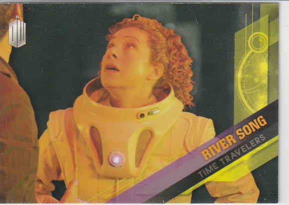 Topps Doctor Who Timeless Time Travelers card #3 River Song