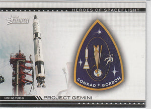 2009 Topps Heritage American Heroes: Heroes of Spaceflight HSF-15 Project Gemini
