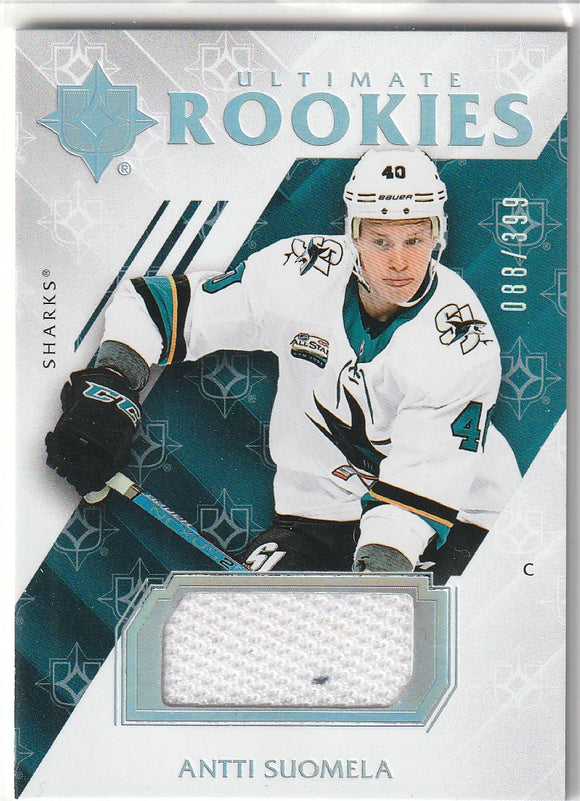 Antti Suomela 2018-19 Ultimate Collection Rookie Jersey #62 #d 088/399