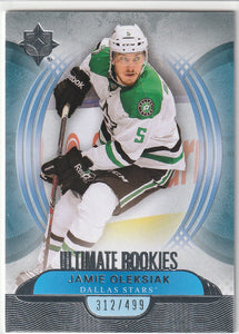 Jamie Oleksiak 2013-14 Ultimate Collection Rookie card #76 #d 312/499