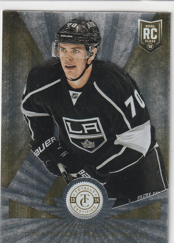 Tanner Pearson 2013-14 Totally Certified Rookie card #207 Gold #d 13/25