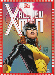 2014 Marvel Now Cutting Edge Covers Variant card 103-JQ All New X-Men #1