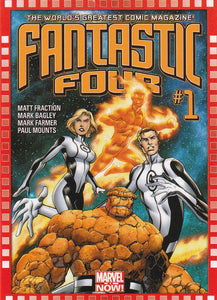 2014 Marvel Now Cutting Edge Covers card #106 Fantastic Four #1