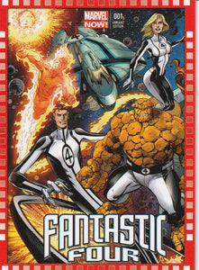 2014 Marvel Now Cutting Edge Covers Variant card 106-MB Fantastic Four #1