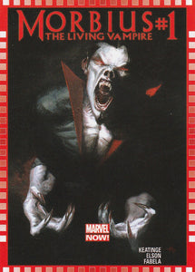 2014 Marvel Now Cutting Edge Covers card #117 Morbius #1