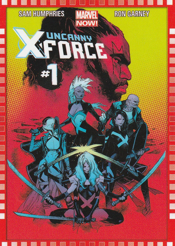 2014 Marvel Now Cutting Edge Covers card #120 Uncanny X-Force #1