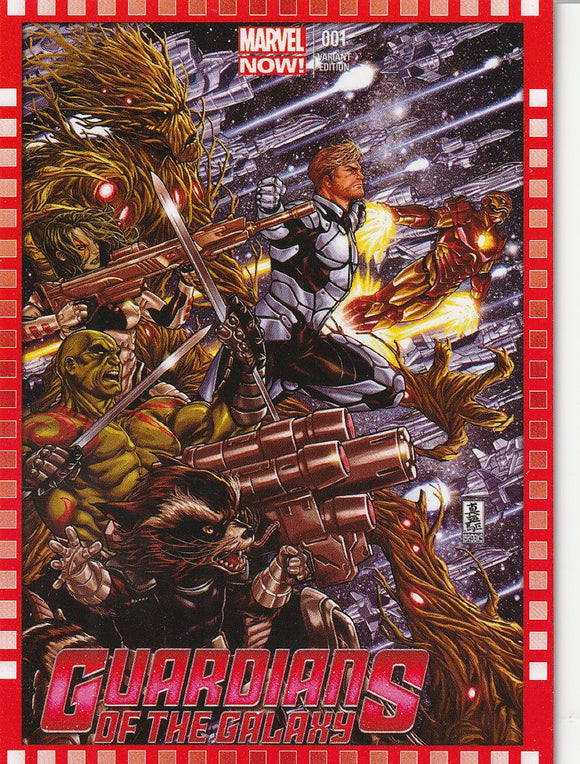 2014 Marvel Now Cutting Edge Covers Variant 123-MB Guardians Of The Galaxy #1