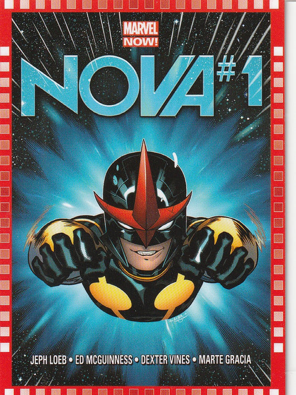 2014 Marvel Now Cutting Edge Covers card #124 Nova #1