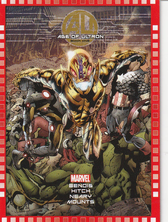 2014 Marvel Now Cutting Edge Covers card #129 Age Of Ultron #1