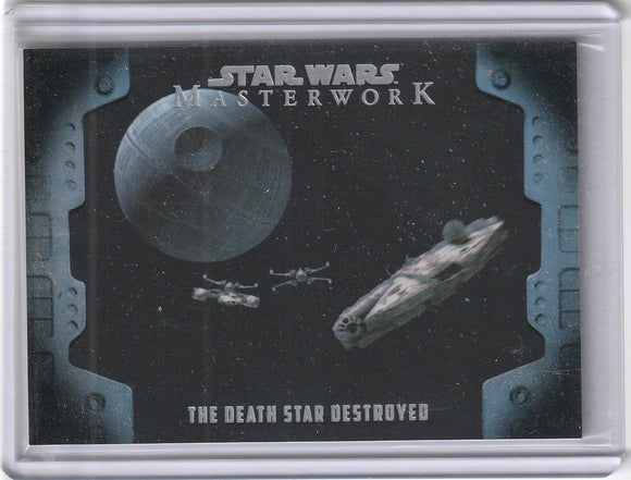 2017 Star Wars Masterworks Evolution of the Rebel Alliance LP-6 Death Star 034/249