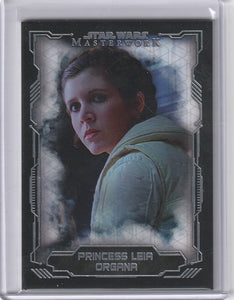 2016 Star Wars Masterwork card #3 Princess Leia Organa