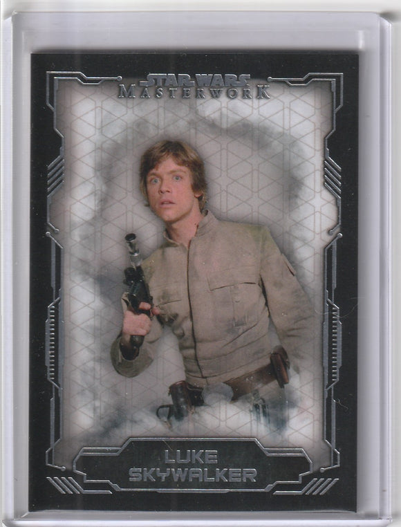 2016 Star Wars Masterwork card #2 Luke Skywalker