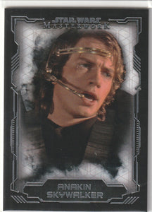 2016 Star Wars Masterwork card #25 Anakin Skywalker
