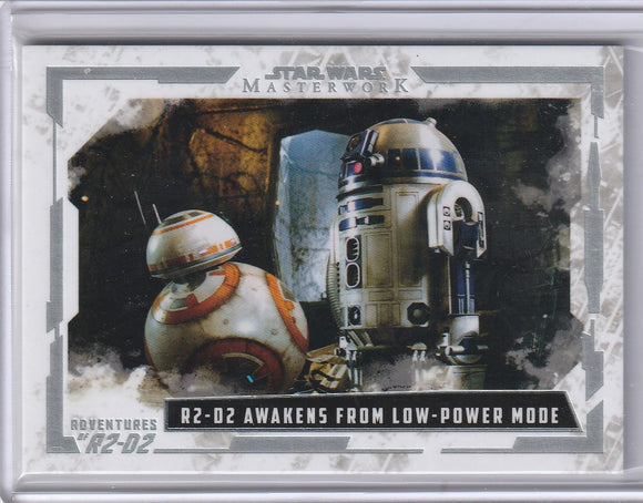 2017 Star Wars Masterwork Adventures of R2-D2 card AR-10 R2-D2 awakens