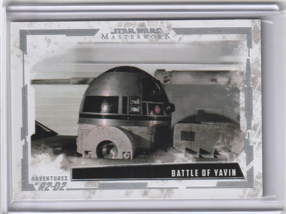 2017 Star Wars Masterwork Adventures of R2-D2 card AR-7 Battle of Yavin