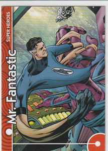 2013 Marvel Fleer Retro Sticker 1 of 25 Mr. Fantastic