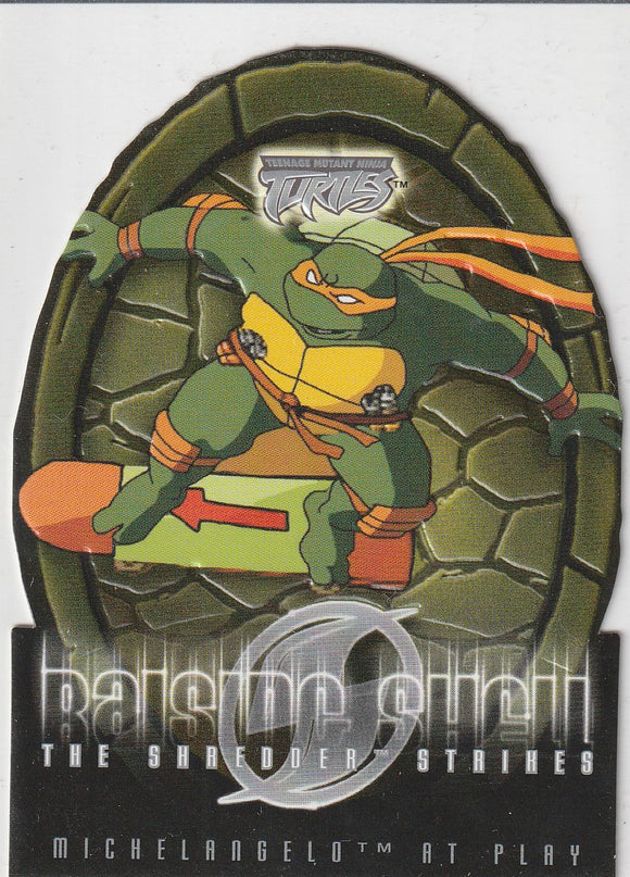 Teenage Mutant Ninja Turtles 2 The Shredder Strikes Raising Shell card 6 of 10 RS