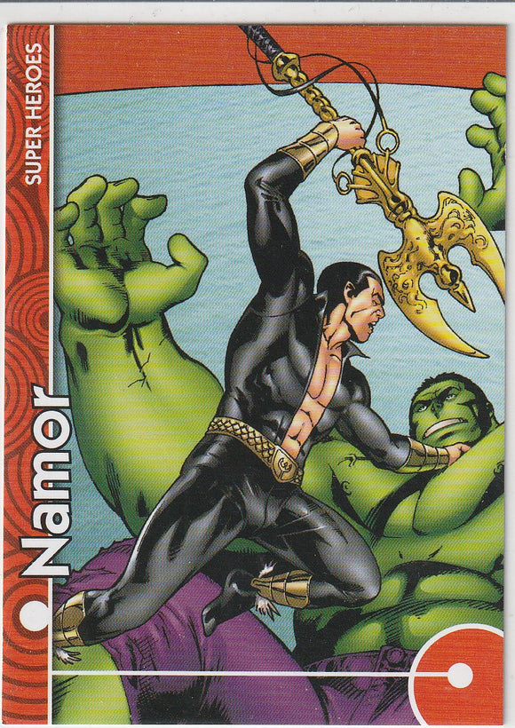 2013 Marvel Fleer Retro Sticker 17 of 25 Namor