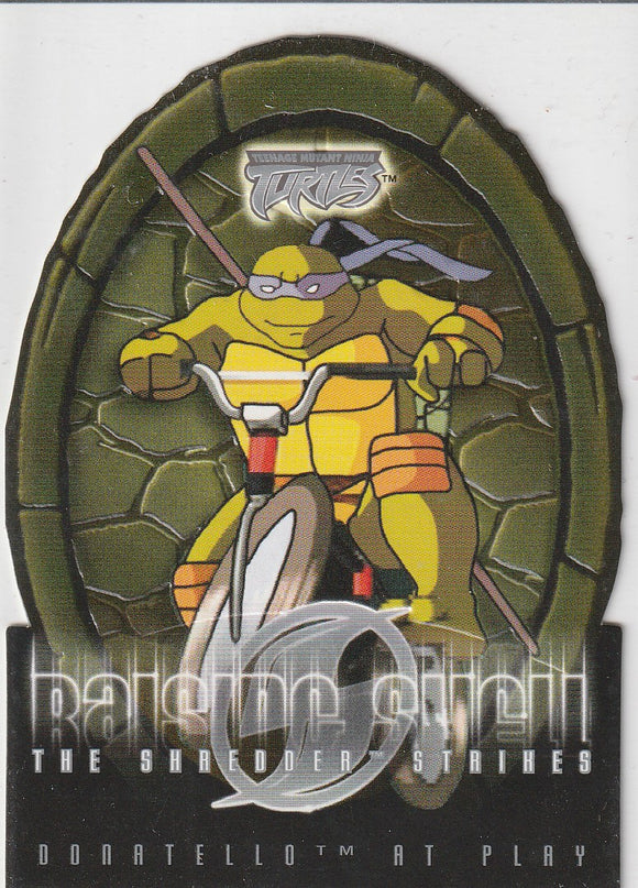 Teenage Mutant Ninja Turtles 2 The Shredder Strikes Raising Shell card 2 of 10 RS