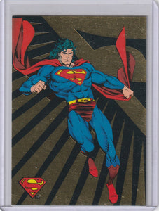 1993 Skybox The Return of Superman Gold Foil Insert card SP3 of 4