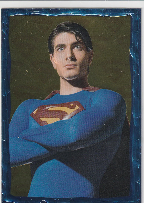 2006 Topps Superman Returns Movie Embossed Foil card #4 of 5