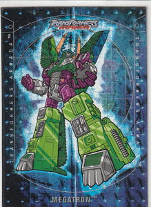 2003 Fleer Transformers Armada Flappers card 2 of 8 TF Megatron