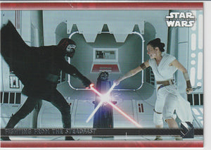 Star Wars The Rise of Skywalker Series 2 card 41 Red #d 163/199