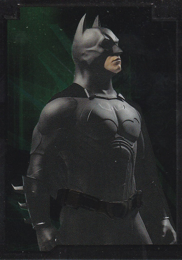 2005 Topps Batman Begins Embossed Foil Batman Insert card #4