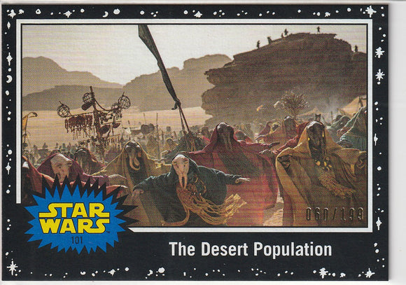 Star Wars Journey To The Rise of Skywalker card #101 Black #d 060/199